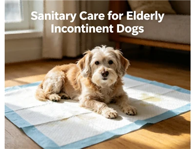 Cure igieniche per cani anziani incontinenti