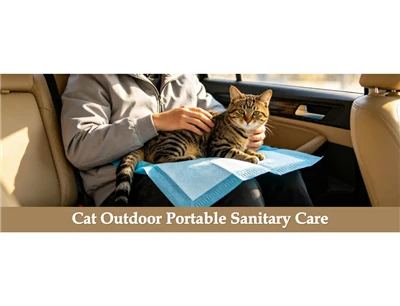 Sanitari portatili per gatti all'aperto